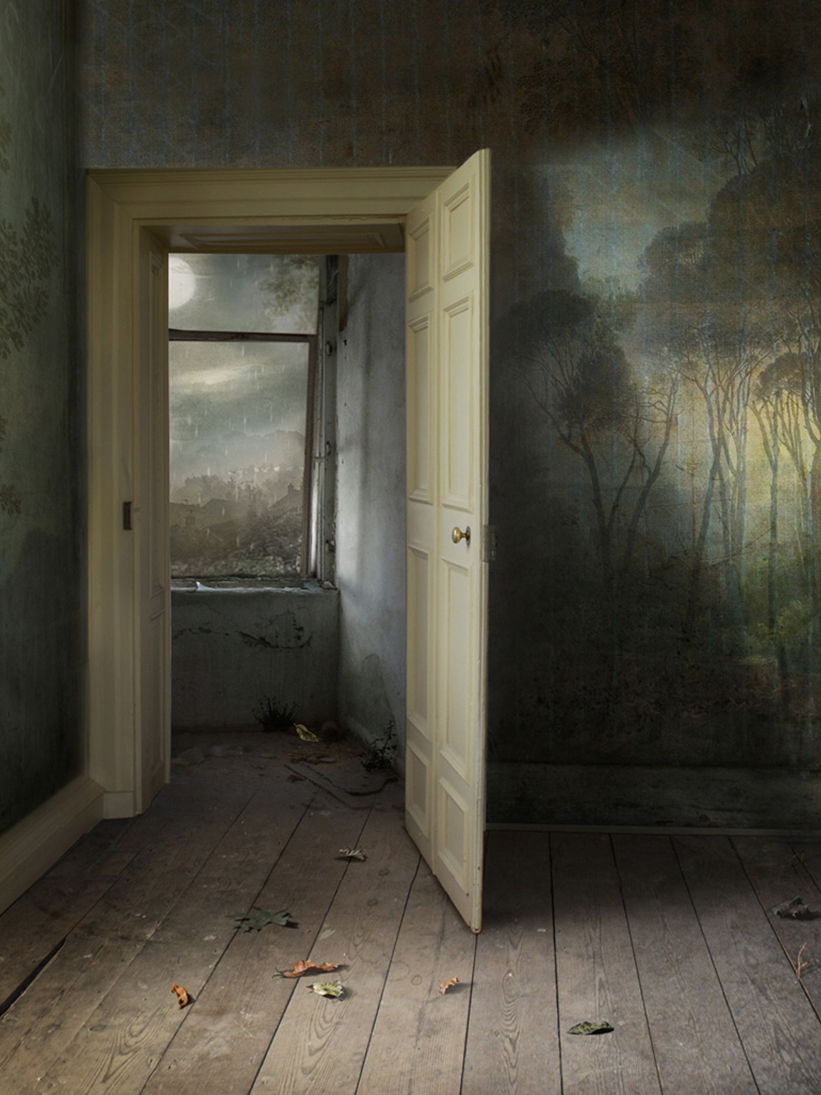 Interior With Open Door - Suzanne Moxhay_2